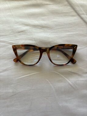 Steve Madden tortoise shell blue light glasses